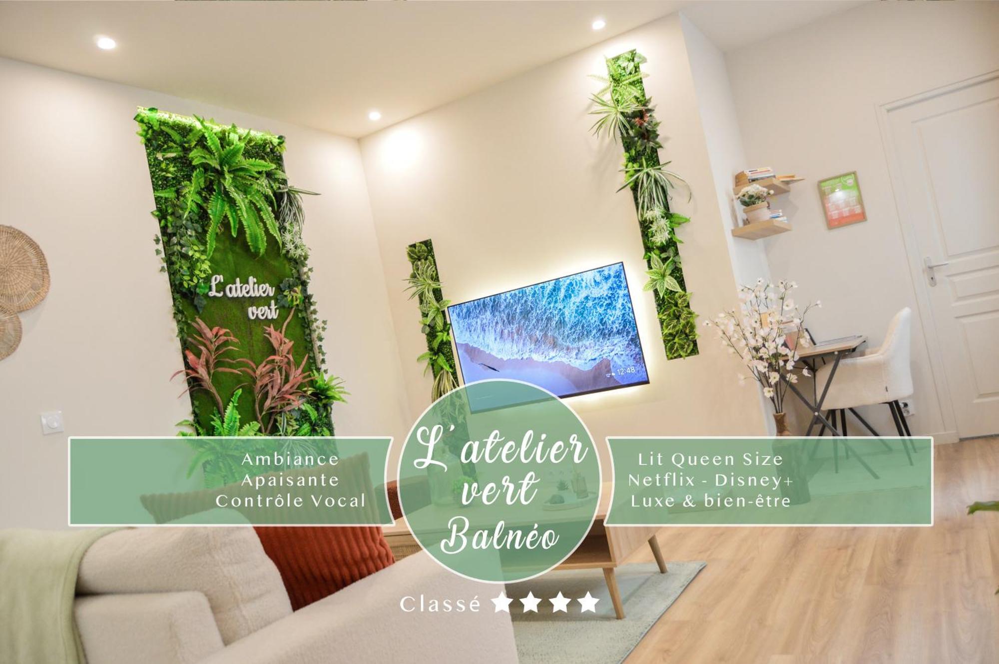 L'Atelier Vert - Balneo - Luxe - Proche Hypercentre - Classe 4 Etoiles تروي المظهر الخارجي الصورة